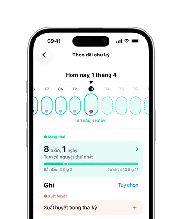 iPhone, Cycle Tracking in Health app set to track pregnancy milestones