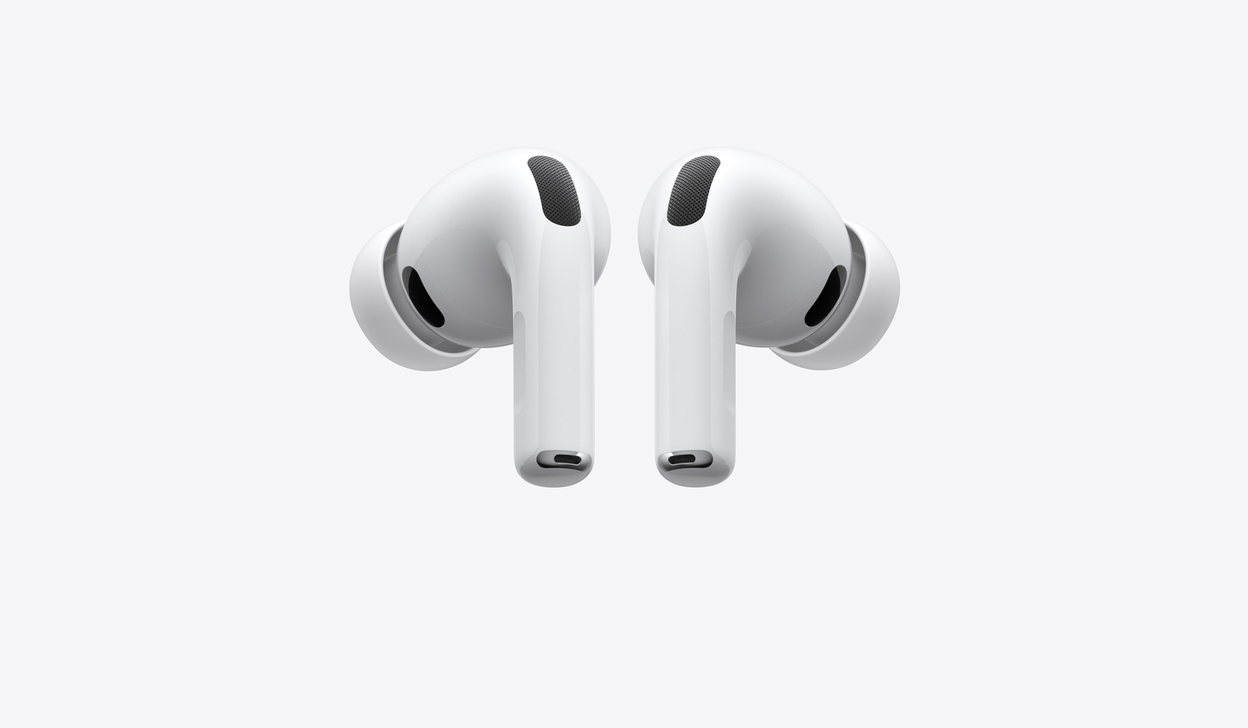 AirPods Pro 3, linker- en rechteroortje, kleur wit, siliconen oortips