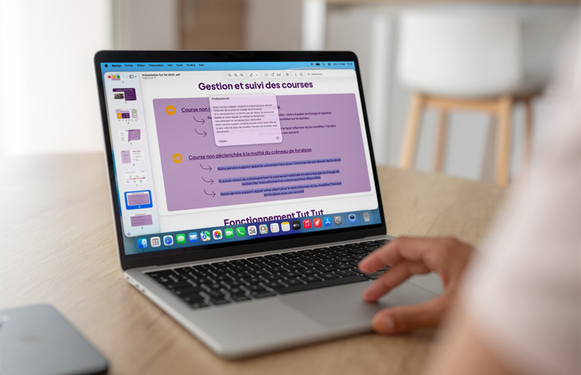 เครื่องมือการเขียนของ Apple Intelligence ช่วยทีมในการพิสูจน์อักษรและปรับข้อความให้ดูเป็นมืออาชีพหรือเป็นกันเองมากขึ้นก็ได้